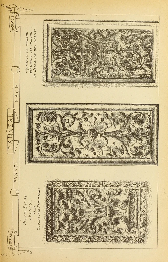 An illustration from Materials and documents of architecture and sculpture : classified alphabetically, 1915, leaf 306