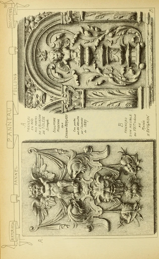 An illustration from Materials and documents of architecture and sculpture : classified alphabetically, 1915, leaf 313