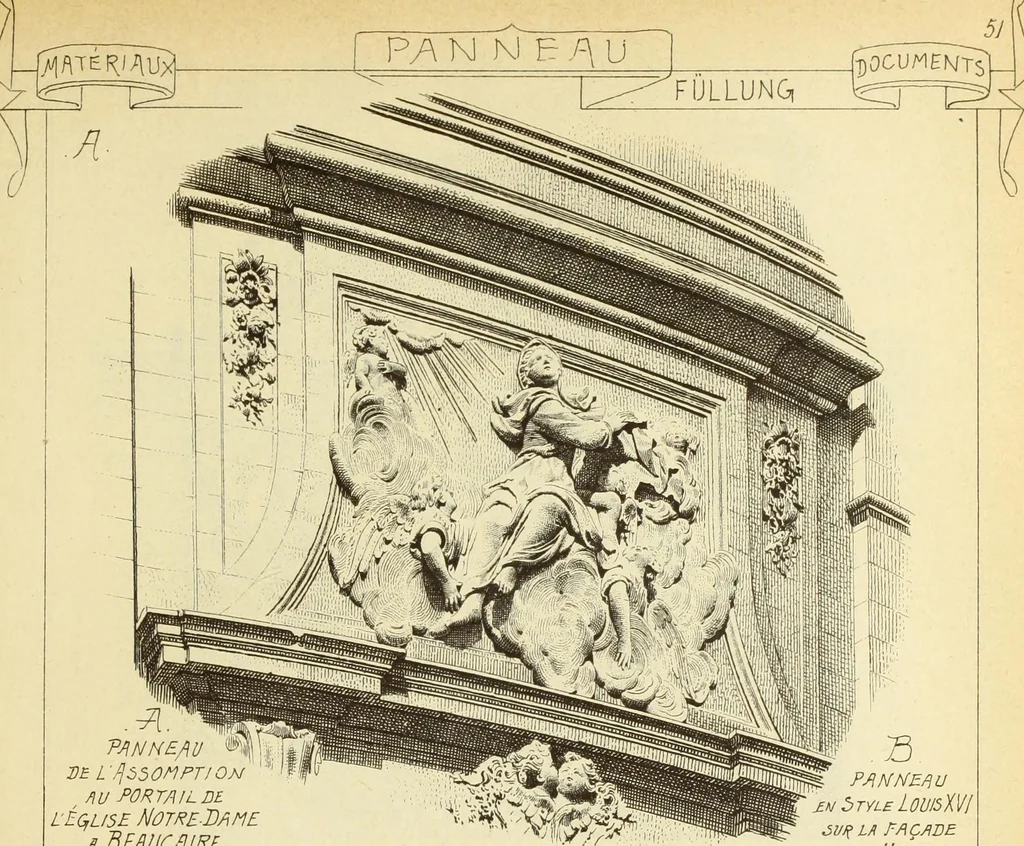 An illustration from Materials and documents of architecture and sculpture : classified alphabetically, 1915, leaf 314