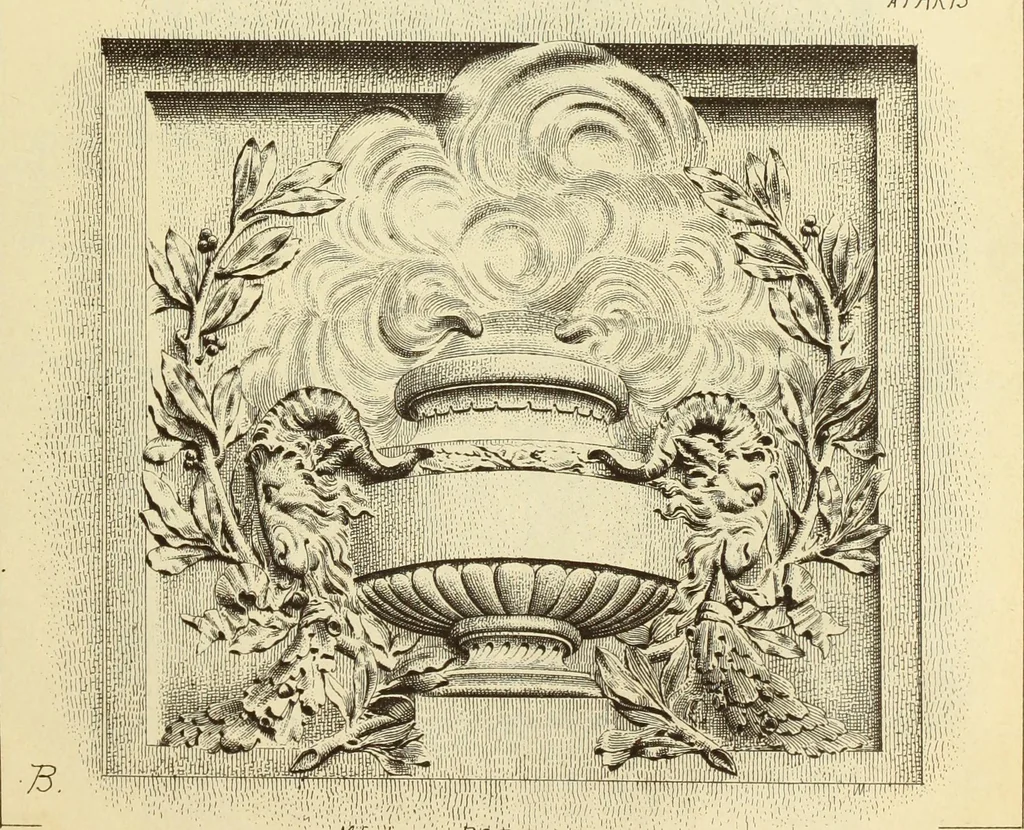 An illustration from Materials and documents of architecture and sculpture : classified alphabetically, 1915, leaf 314