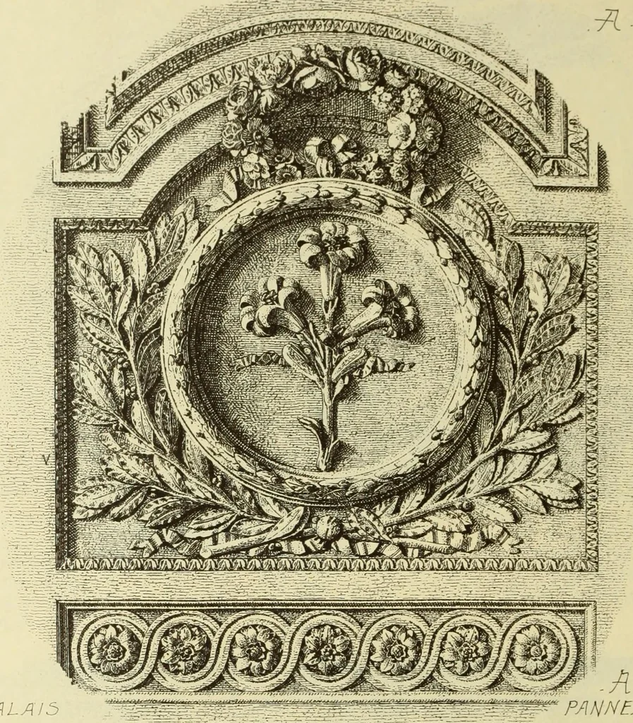 An illustration from Materials and documents of architecture and sculpture : classified alphabetically, 1915, leaf 315