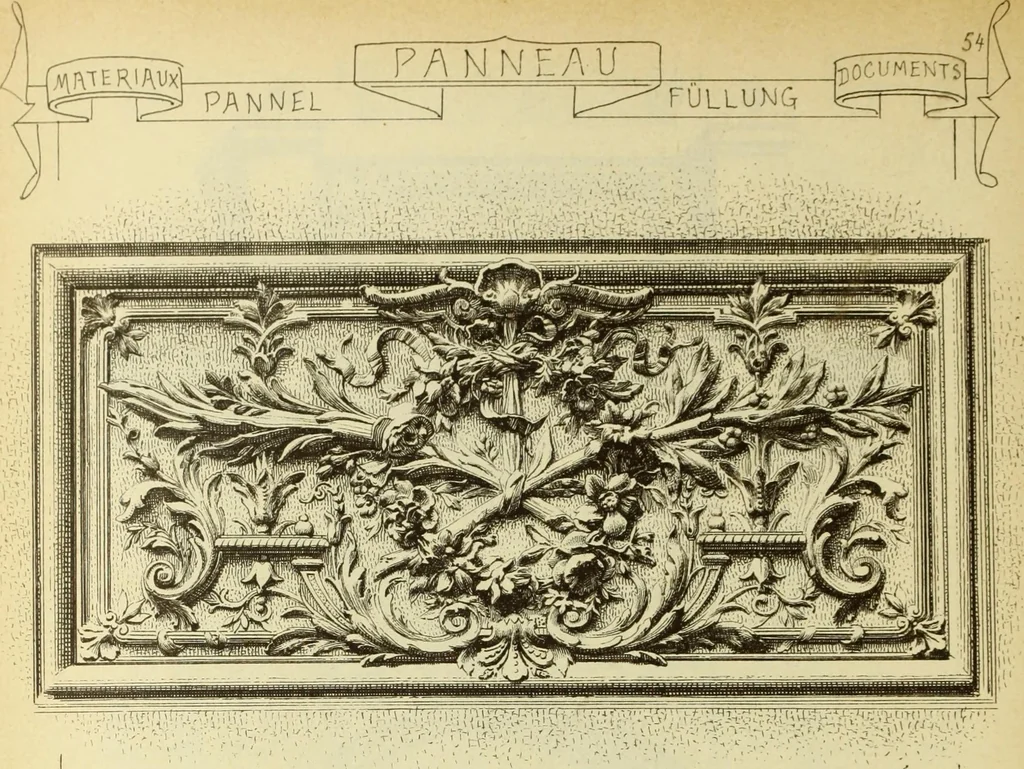 An illustration from Materials and documents of architecture and sculpture : classified alphabetically, 1915, leaf 317