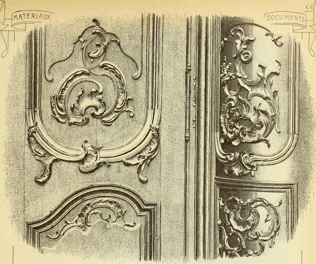 An illustration from Materials and documents of architecture and sculpture : classified alphabetically, 1915, leaf 318