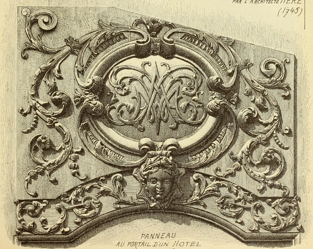 An illustration from Materials and documents of architecture and sculpture : classified alphabetically, 1915, leaf 318