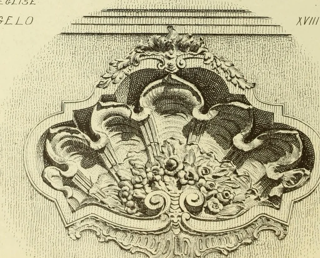 An illustration from Materials and documents of architecture and sculpture : classified alphabetically, 1915, leaf 325