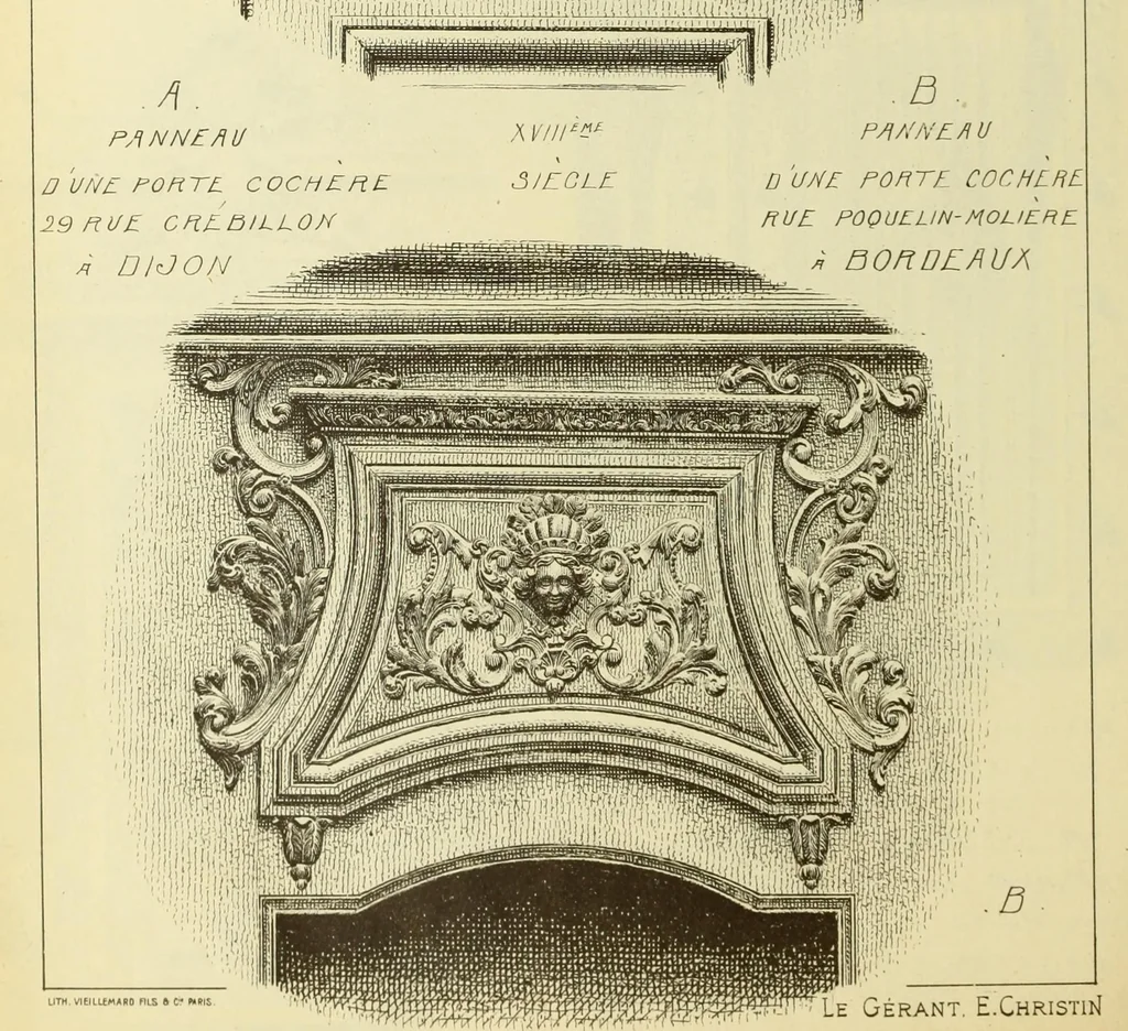 An illustration from Materials and documents of architecture and sculpture : classified alphabetically, 1915, leaf 327