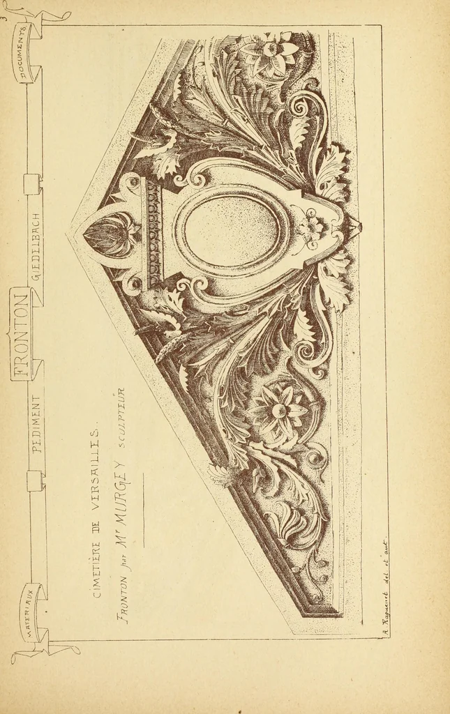 An illustration from Materials and documents of architecture and sculpture : classified alphabetically, 1915, leaf 330