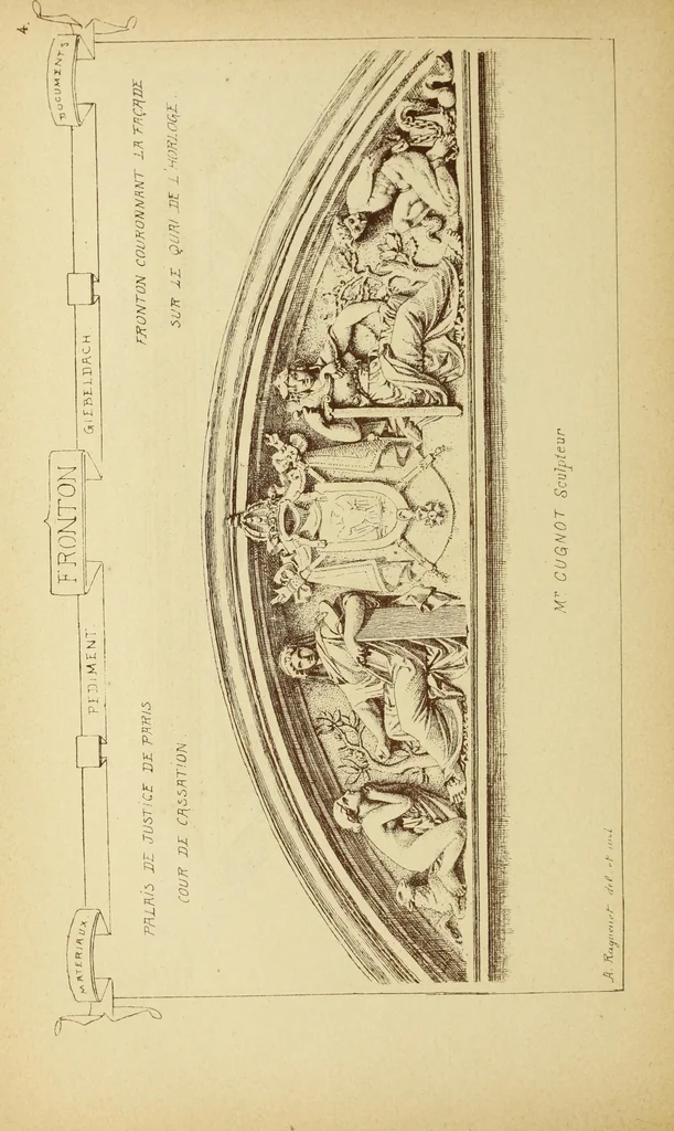 An illustration from Materials and documents of architecture and sculpture : classified alphabetically, 1915, leaf 331