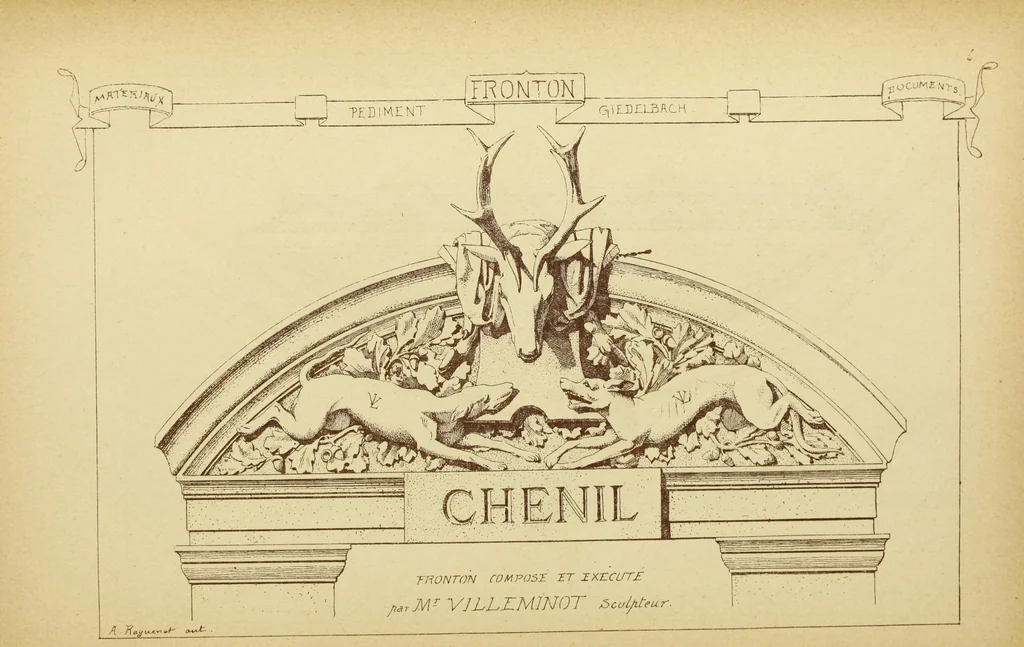 An illustration from Materials and documents of architecture and sculpture : classified alphabetically, 1915, leaf 333