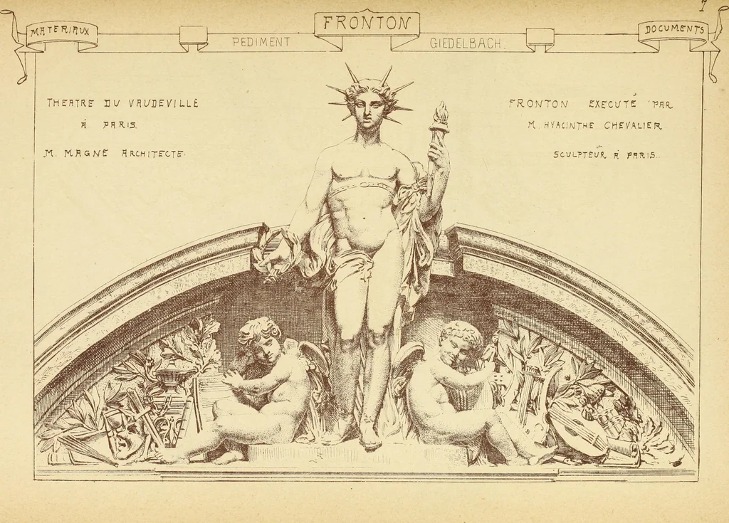 An illustration from Materials and documents of architecture and sculpture : classified alphabetically, 1915, leaf 334