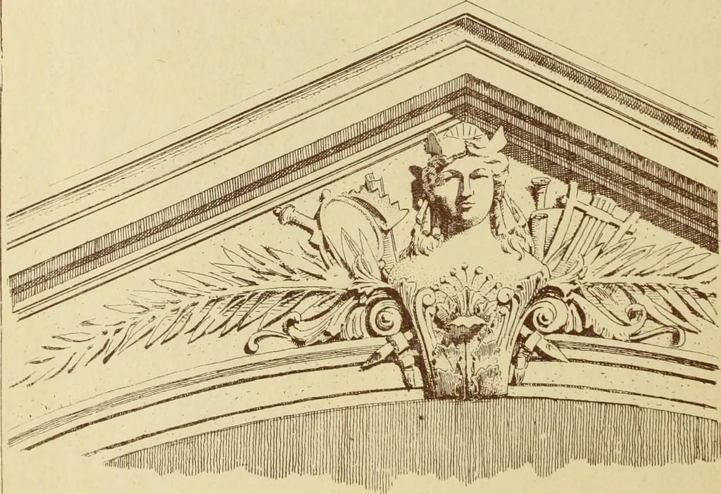 An illustration from Materials and documents of architecture and sculpture : classified alphabetically, 1915, leaf 335