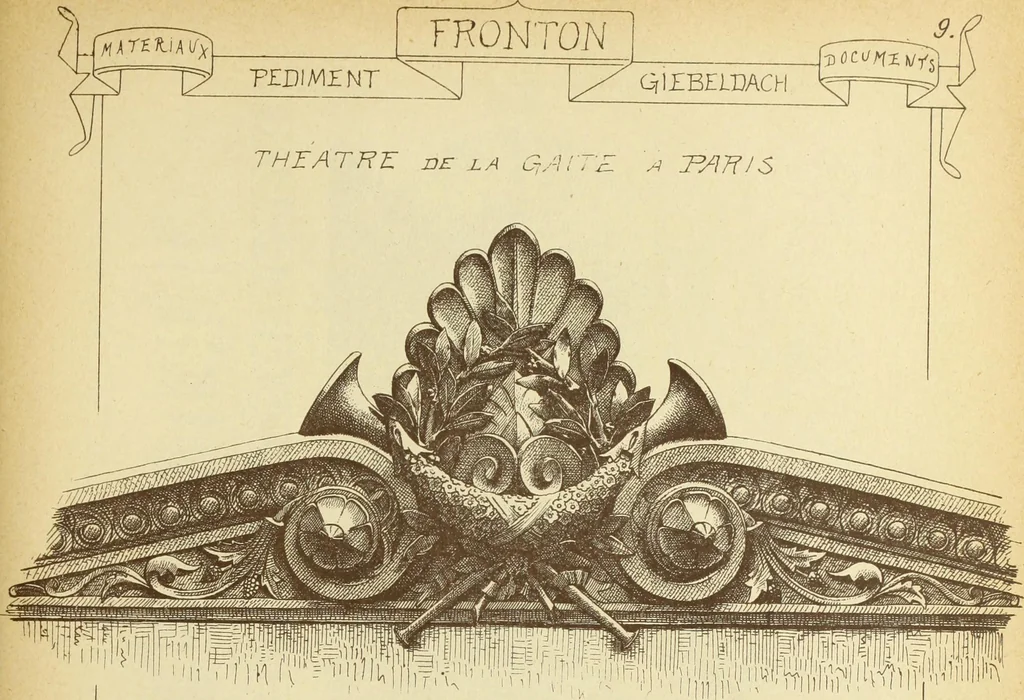 An illustration from Materials and documents of architecture and sculpture : classified alphabetically, 1915, leaf 336