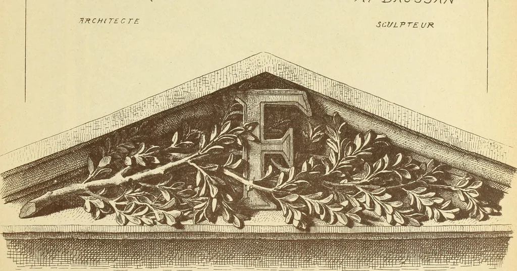 An illustration from Materials and documents of architecture and sculpture : classified alphabetically, 1915, leaf 340