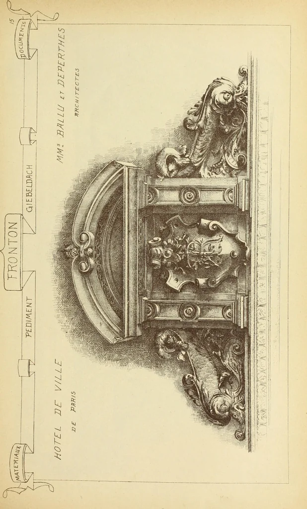 An illustration from Materials and documents of architecture and sculpture : classified alphabetically, 1915, leaf 342