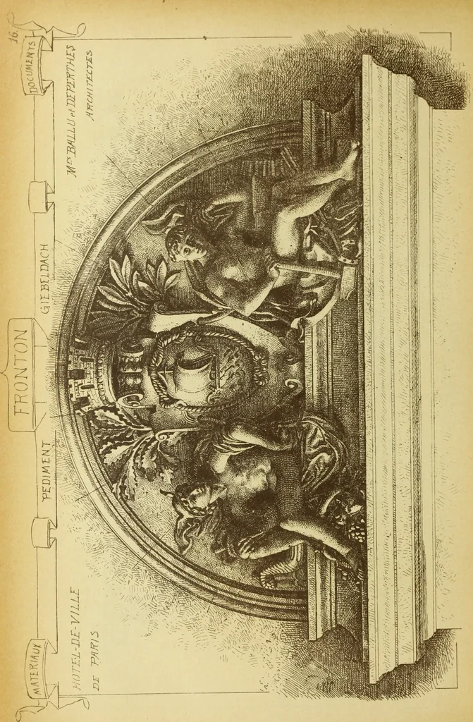 An illustration from Materials and documents of architecture and sculpture : classified alphabetically, 1915, leaf 343