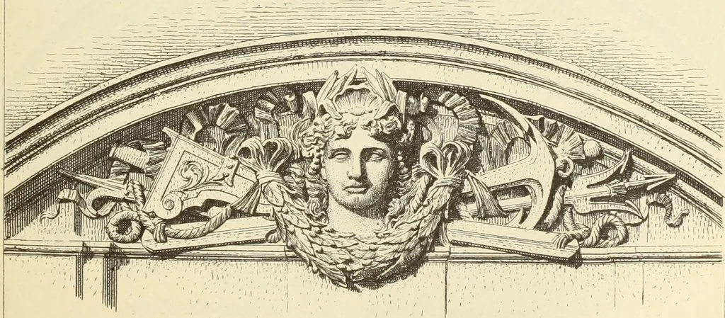 An illustration from Materials and documents of architecture and sculpture : classified alphabetically, 1915, leaf 344