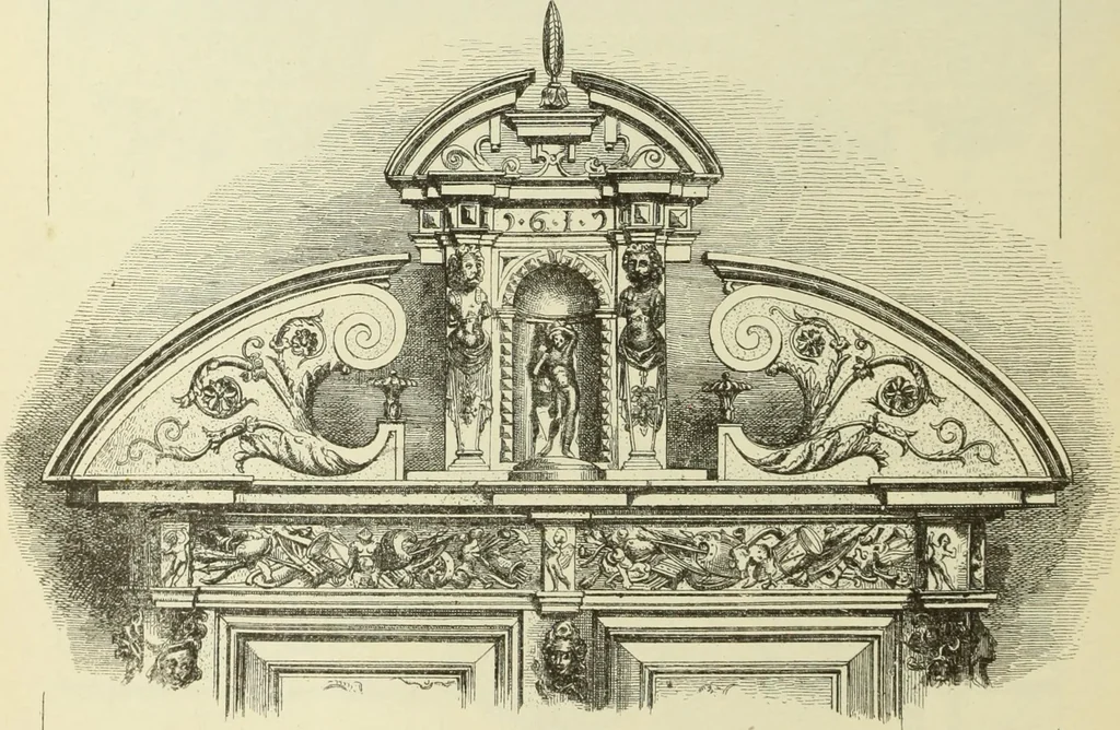 An illustration from Materials and documents of architecture and sculpture : classified alphabetically, 1915, leaf 345