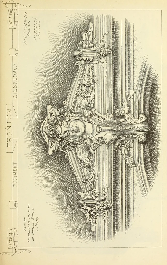 An illustration from Materials and documents of architecture and sculpture : classified alphabetically, 1915, leaf 348