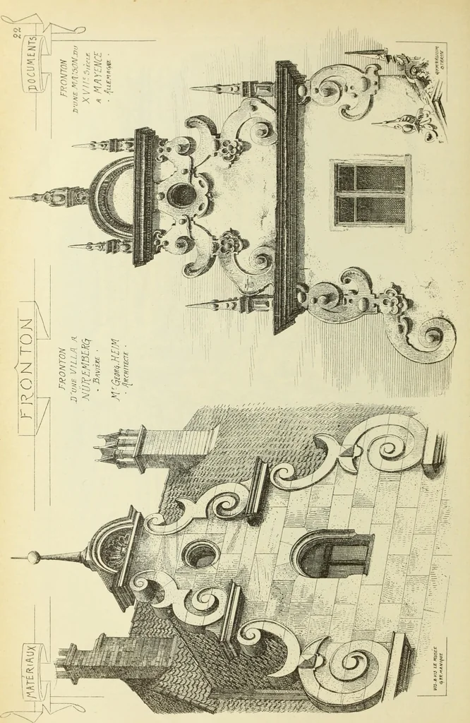 An illustration from Materials and documents of architecture and sculpture : classified alphabetically, 1915, leaf 349