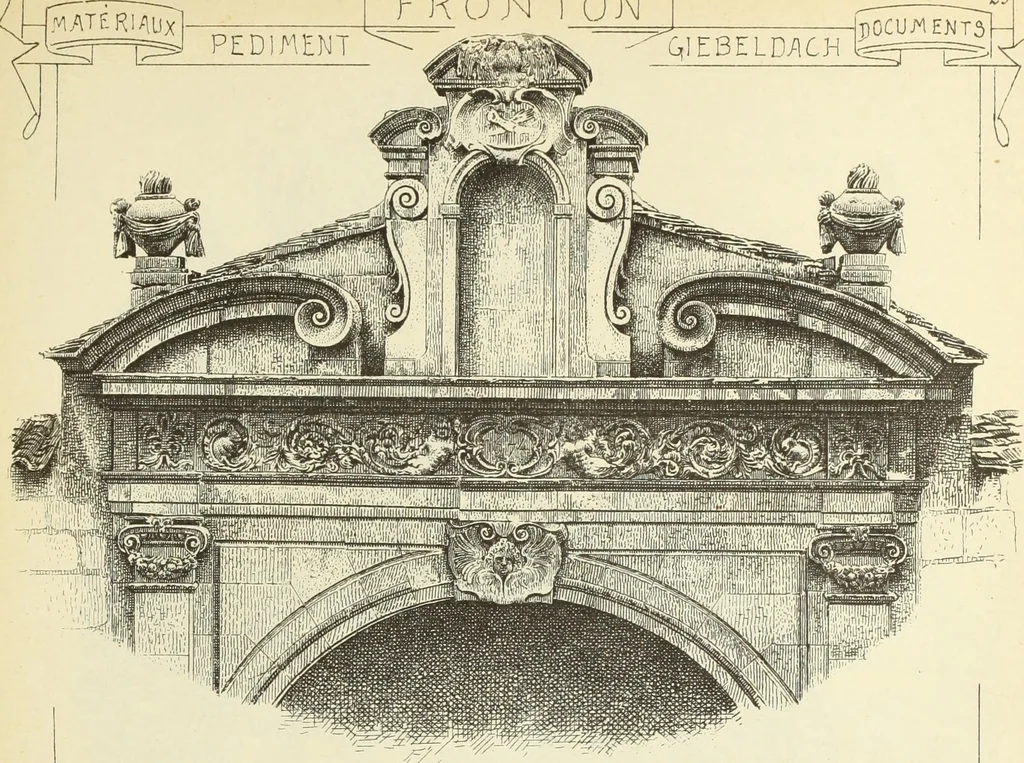 An illustration from Materials and documents of architecture and sculpture : classified alphabetically, 1915, leaf 350