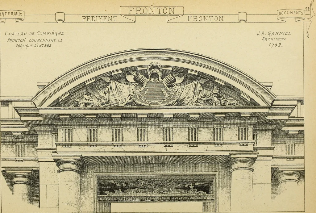 An illustration from Materials and documents of architecture and sculpture : classified alphabetically, 1915, leaf 355