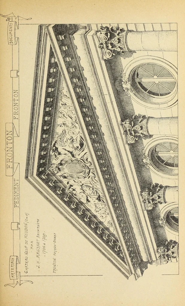 An illustration from Materials and documents of architecture and sculpture : classified alphabetically, 1915, leaf 356