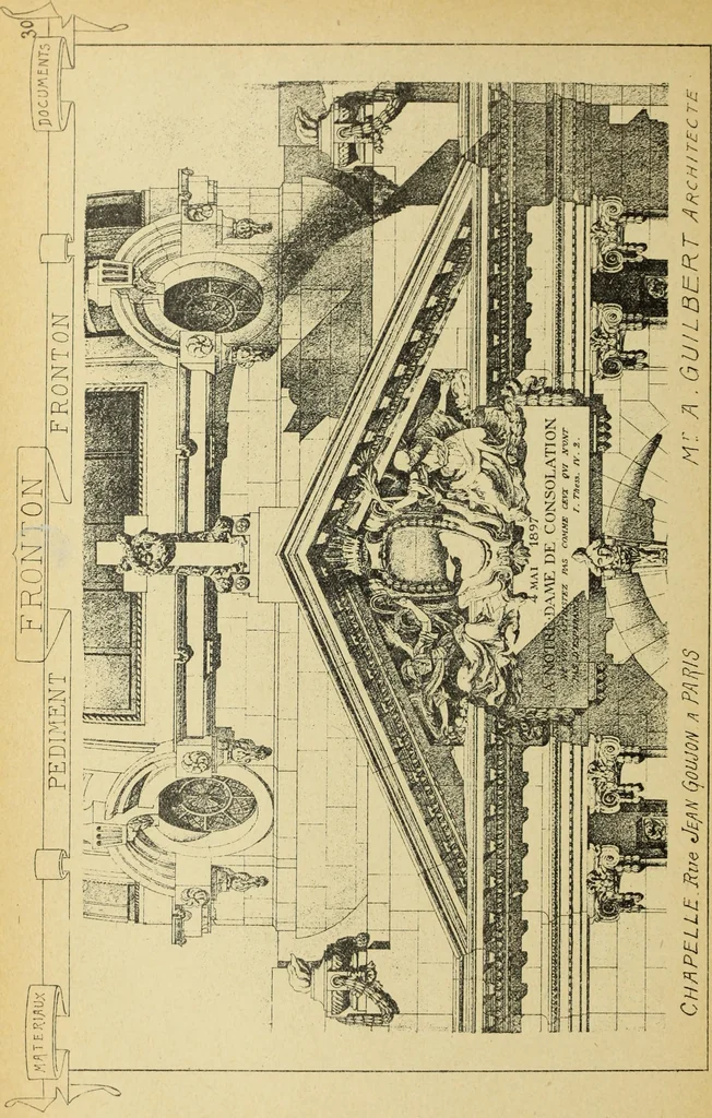 An illustration from Materials and documents of architecture and sculpture : classified alphabetically, 1915, leaf 357