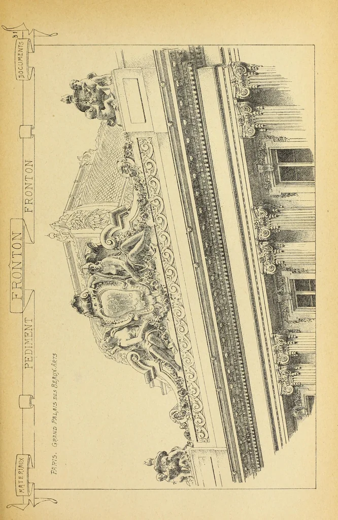 An illustration from Materials and documents of architecture and sculpture : classified alphabetically, 1915, leaf 358