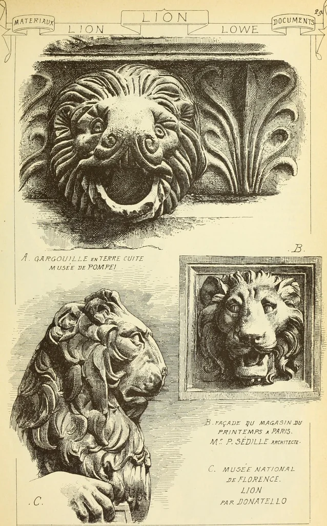 An illustration from Materials and documents of architecture and sculpture : classified alphabetically, 1915, leaf 36