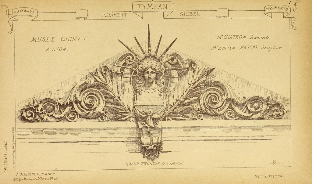 An illustration from Materials and documents of architecture and sculpture : classified alphabetically, 1915, leaf 360
