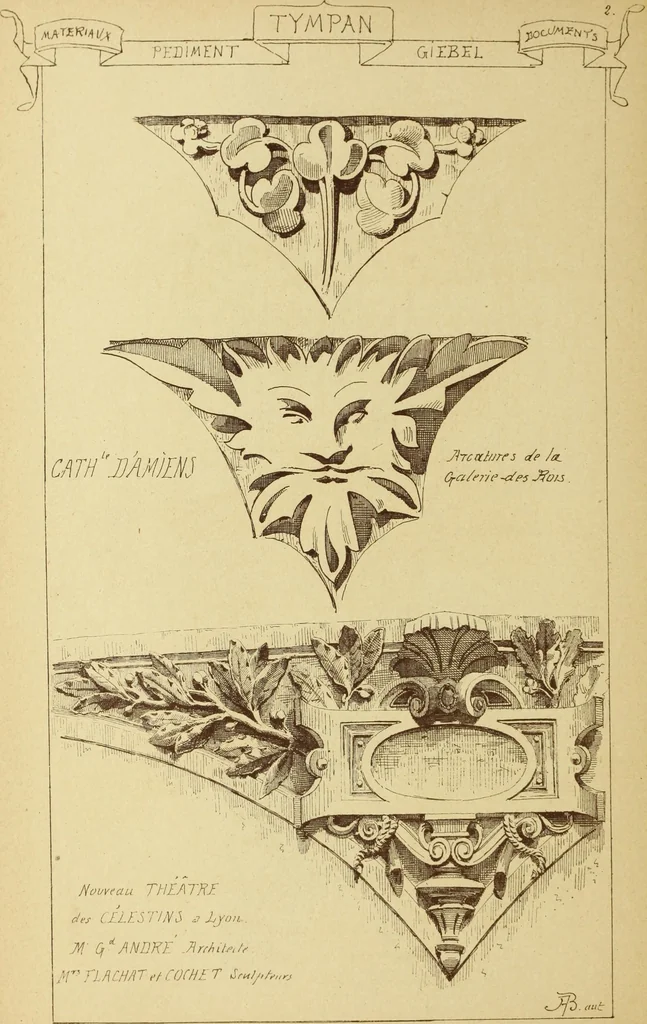 An illustration from Materials and documents of architecture and sculpture : classified alphabetically, 1915, leaf 361