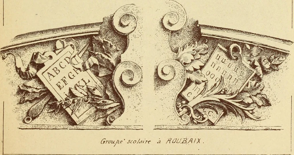 An illustration from Materials and documents of architecture and sculpture : classified alphabetically, 1915, leaf 362