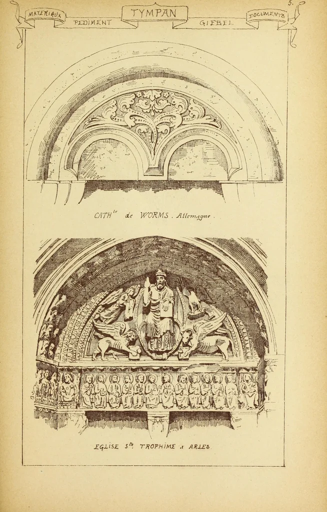 An illustration from Materials and documents of architecture and sculpture : classified alphabetically, 1915, leaf 364