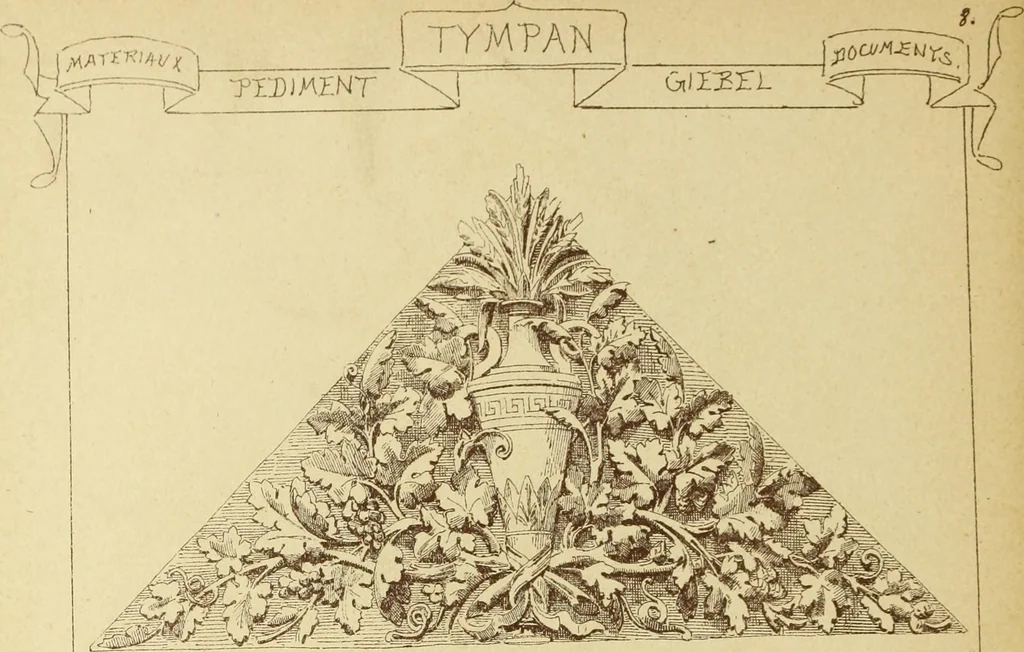 An illustration from Materials and documents of architecture and sculpture : classified alphabetically, 1915, leaf 367