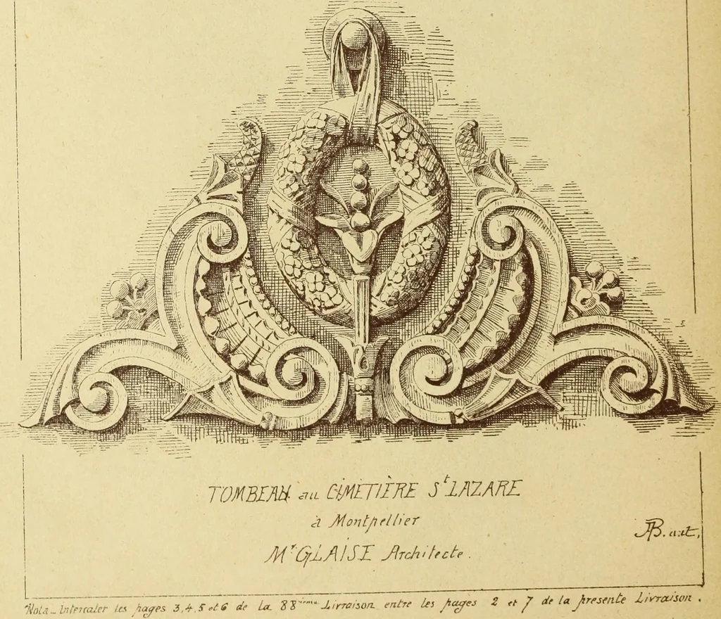 An illustration from Materials and documents of architecture and sculpture : classified alphabetically, 1915, leaf 367