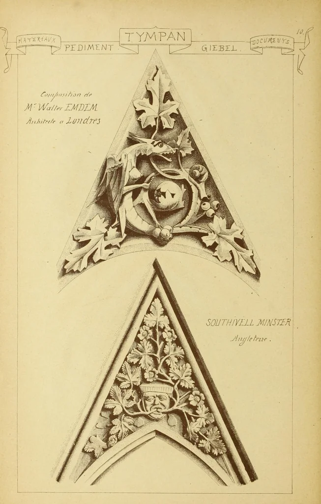 An illustration from Materials and documents of architecture and sculpture : classified alphabetically, 1915, leaf 369