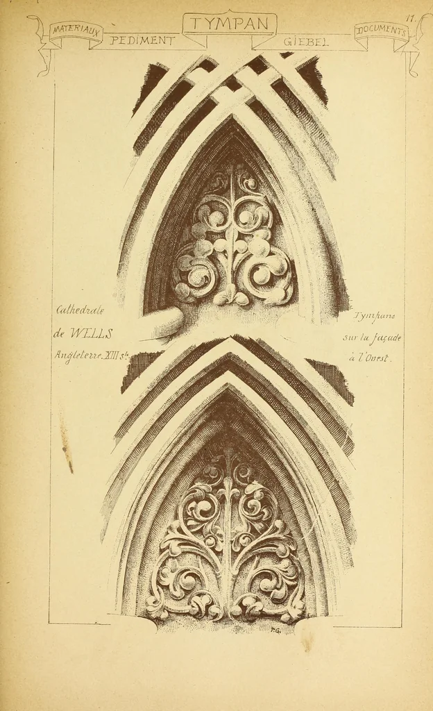 An illustration from Materials and documents of architecture and sculpture : classified alphabetically, 1915, leaf 370