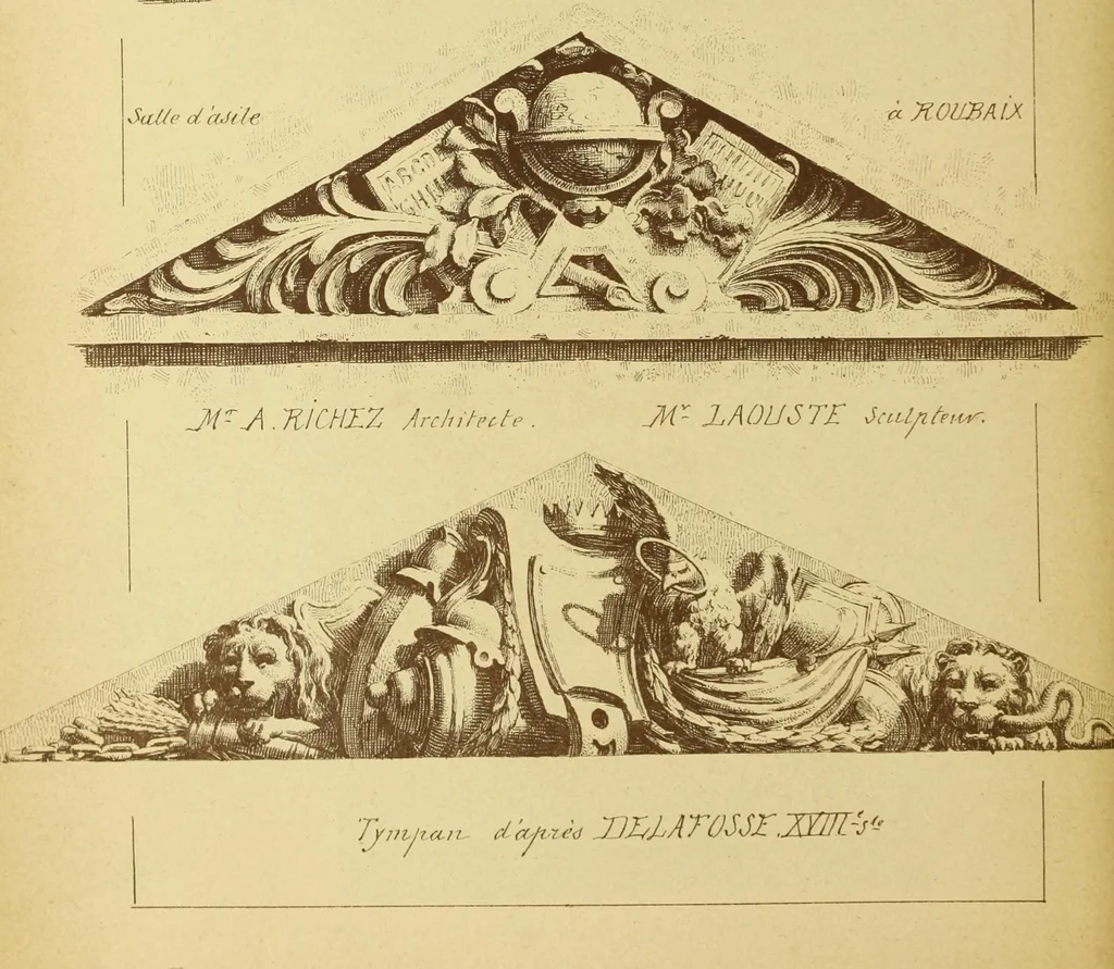 An illustration from Materials and documents of architecture and sculpture : classified alphabetically, 1915, leaf 375