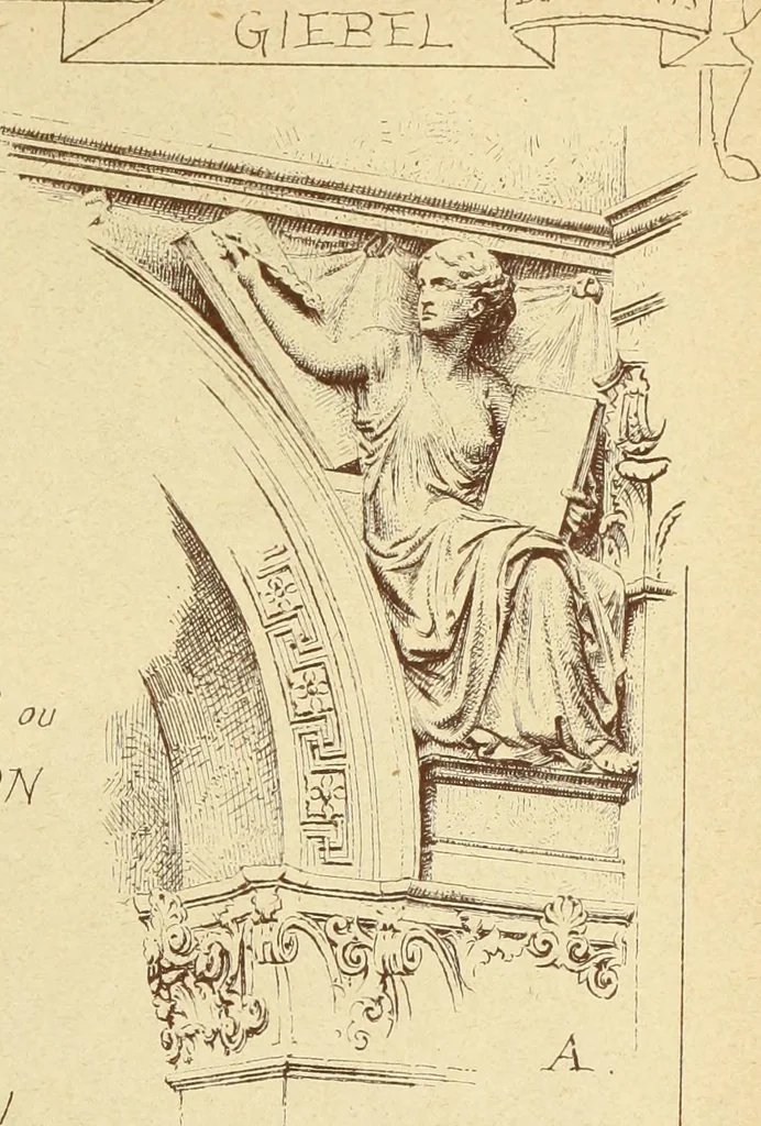 An illustration from Materials and documents of architecture and sculpture : classified alphabetically, 1915, leaf 376
