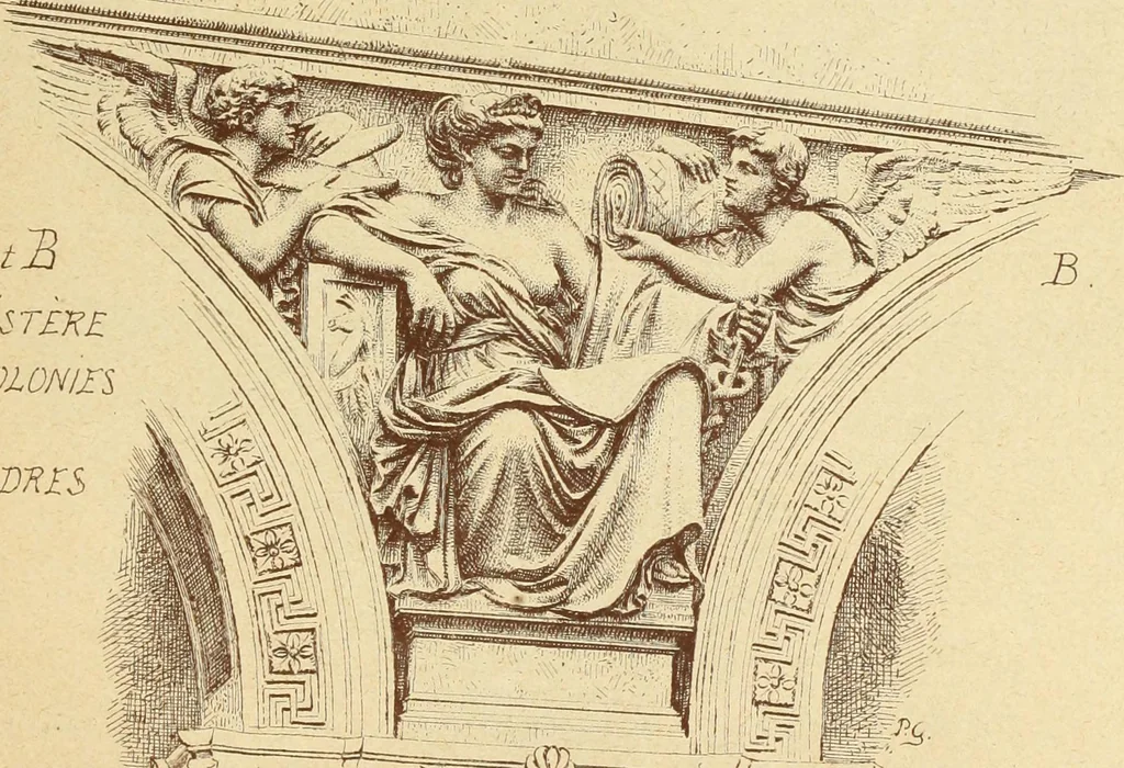 An illustration from Materials and documents of architecture and sculpture : classified alphabetically, 1915, leaf 376