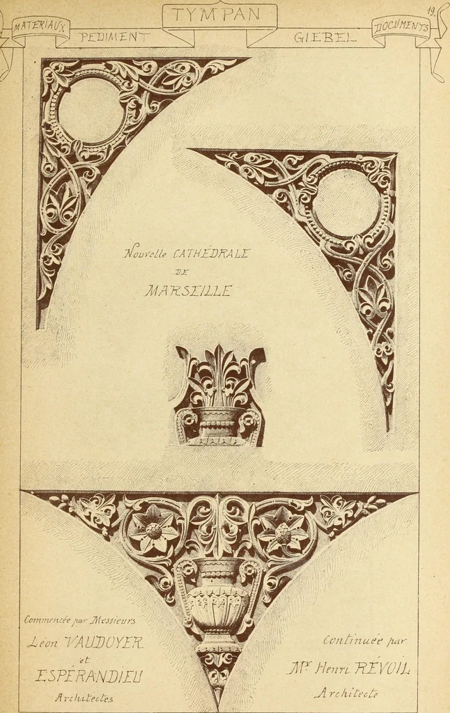 An illustration from Materials and documents of architecture and sculpture : classified alphabetically, 1915, leaf 378