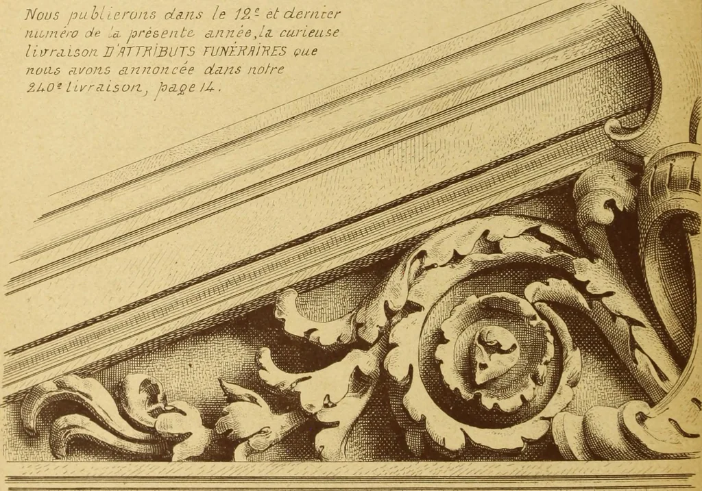 An illustration from Materials and documents of architecture and sculpture : classified alphabetically, 1915, leaf 391