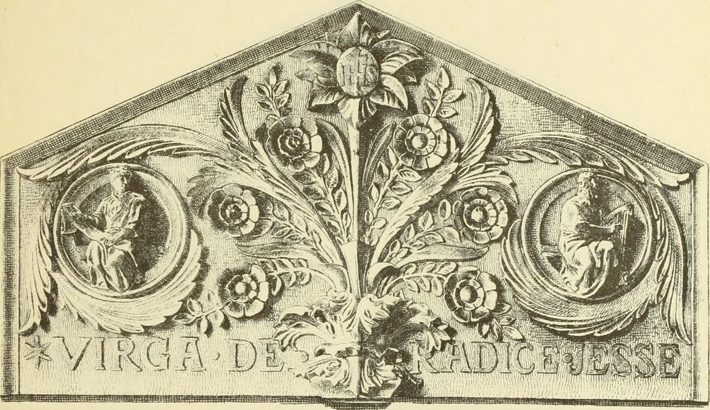 An illustration from Materials and documents of architecture and sculpture : classified alphabetically, 1915, leaf 392