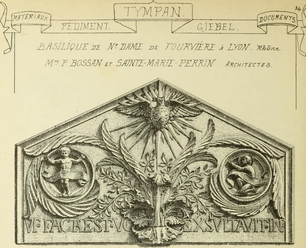 An illustration from Materials and documents of architecture and sculpture : classified alphabetically, 1915, leaf 393