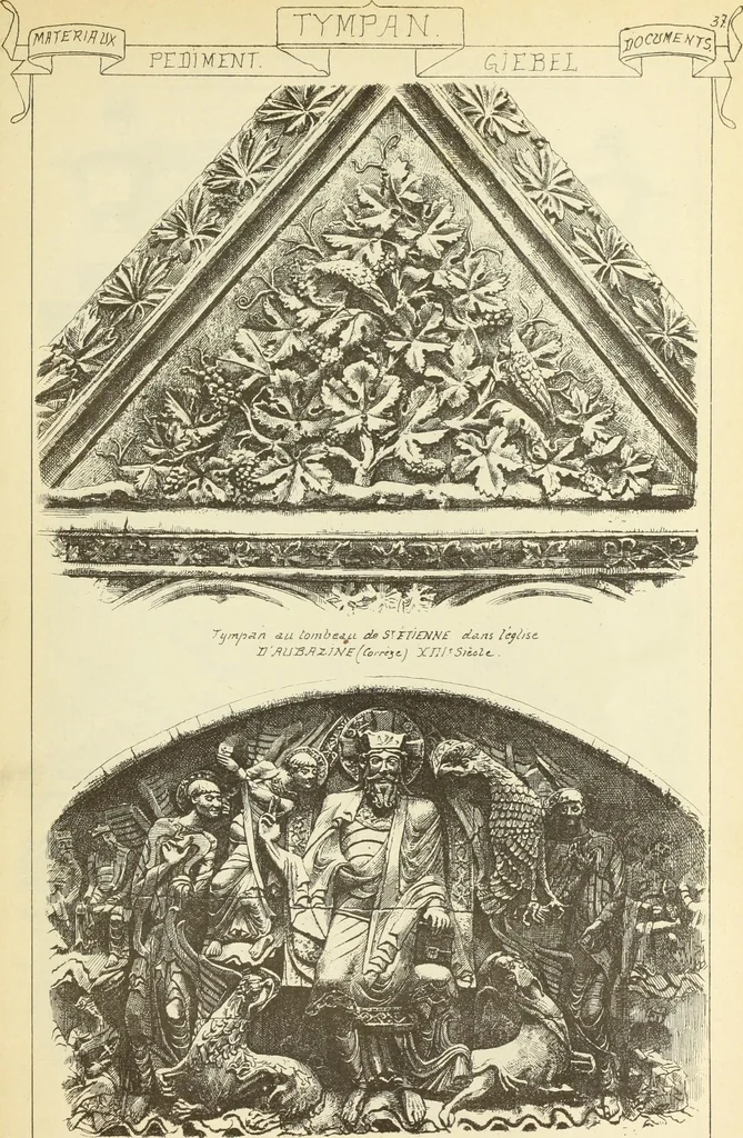 An illustration from Materials and documents of architecture and sculpture : classified alphabetically, 1915, leaf 396