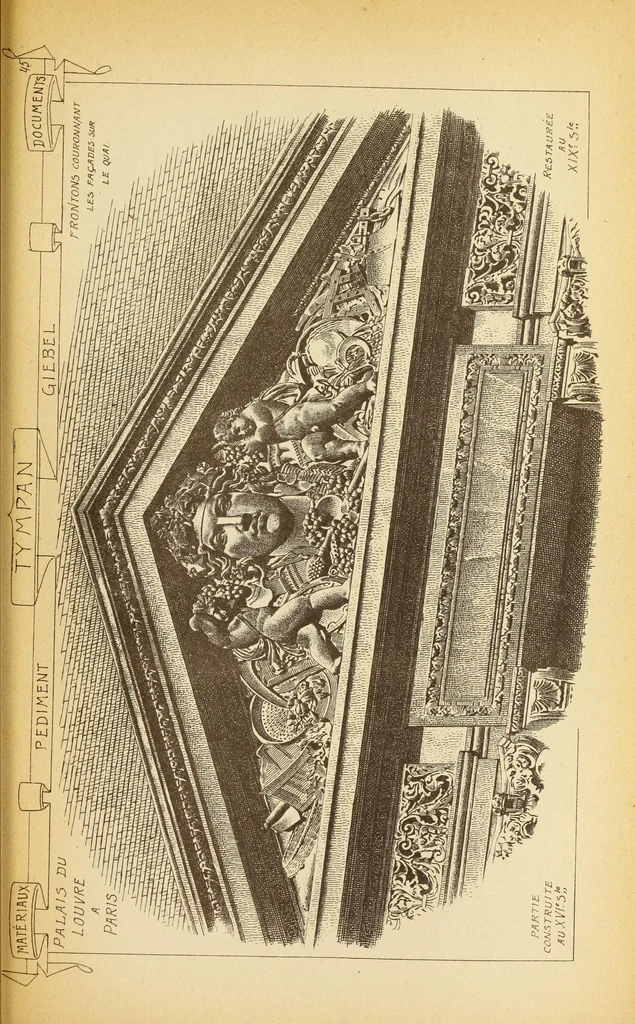 An illustration from Materials and documents of architecture and sculpture : classified alphabetically, 1915, leaf 404