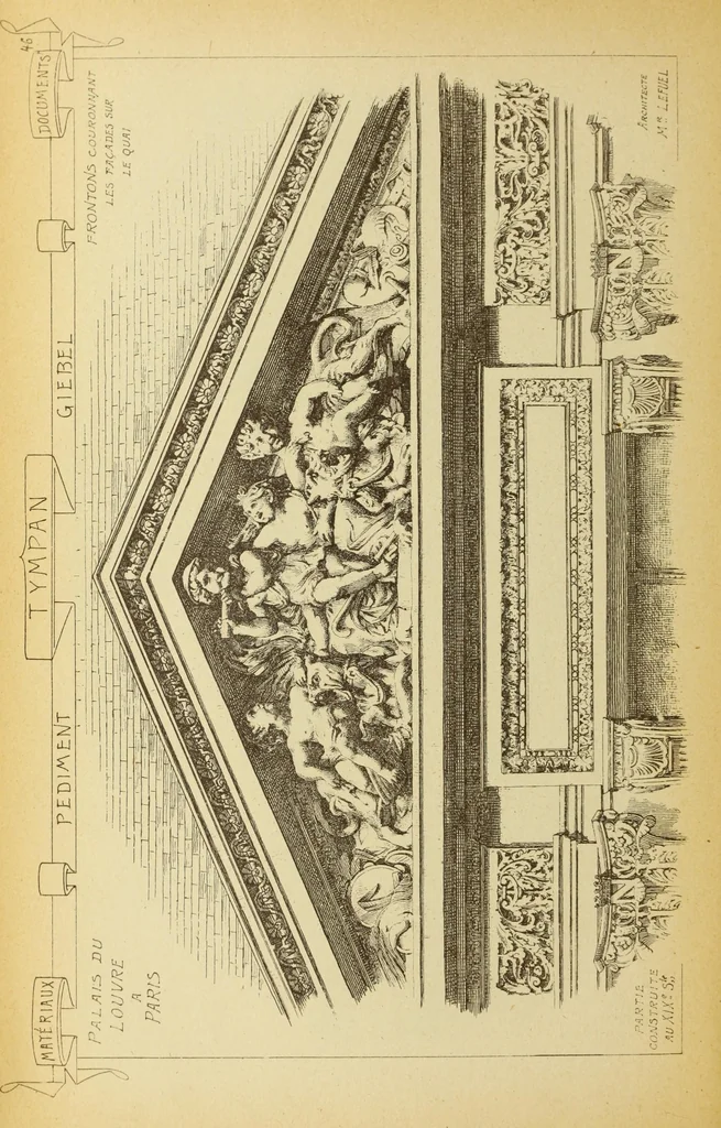 An illustration from Materials and documents of architecture and sculpture : classified alphabetically, 1915, leaf 405
