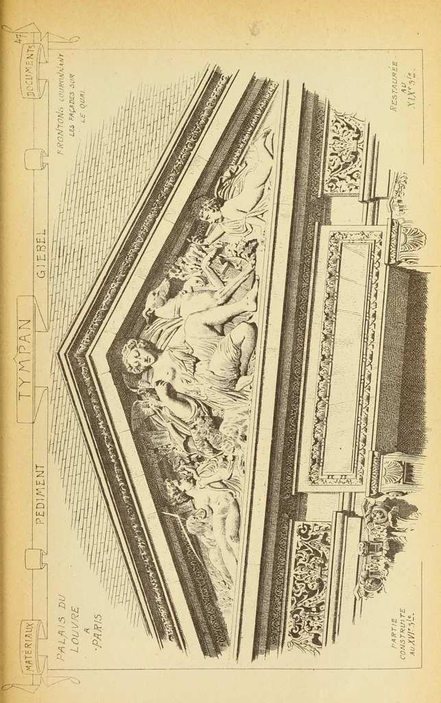 An illustration from Materials and documents of architecture and sculpture : classified alphabetically, 1915, leaf 406
