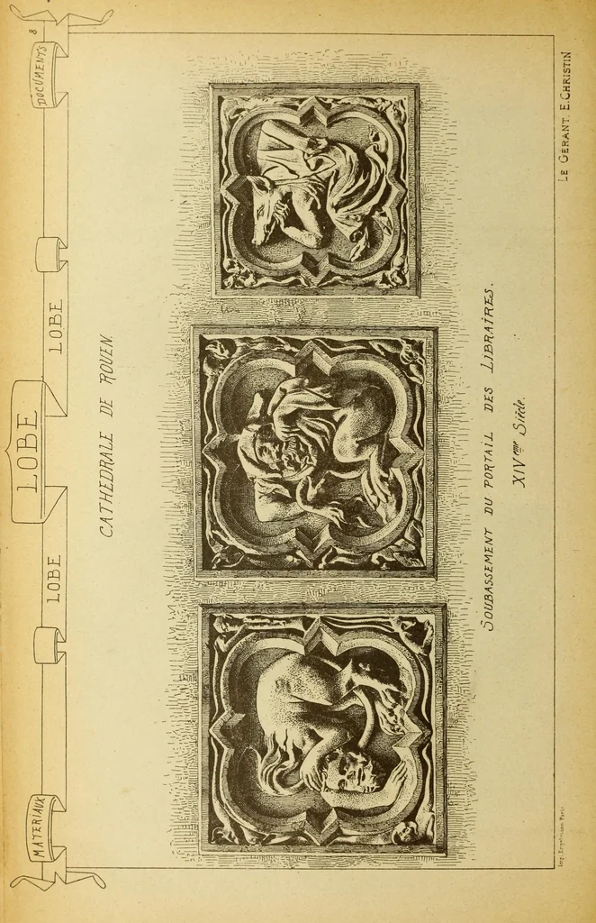 An illustration from Materials and documents of architecture and sculpture : classified alphabetically, 1915, leaf 47