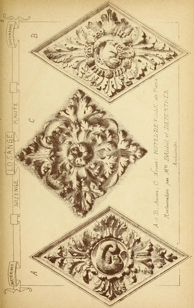 An illustration from Materials and documents of architecture and sculpture : classified alphabetically, 1915, leaf 60
